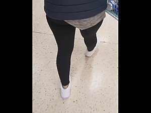 Step son see through step mom leggings in Public (no Panties) fuck fuck fuck