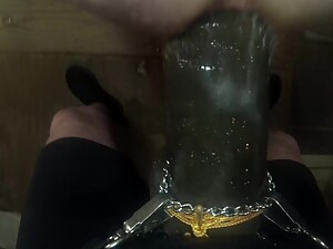 SUBMISSIVE HUSBAND- Homemade Femdom Anal Pegging