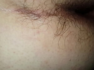 My milf wife  fell a. and I fucked her and cum on beautiful ass  (real)