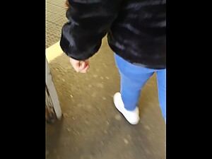 Step mom has a hole in Jeans get fucked by step son (screaming orgasm)
