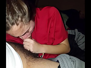 Sloppy Blowjob with friends girlfriend