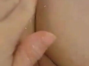 Hot german Blonde fingers in hot tub 2