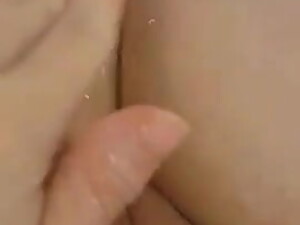 Hot german Blonde fingers in hot tub 2