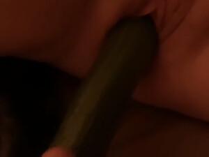 Woke Up To A Cucumber In My Pussy