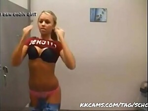 Flashing in Walgreens Bathroom College Initiation Dare