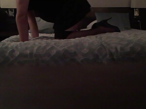 Showing off stockings