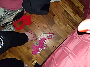 cumming on my s. hot milf wife'_s foot