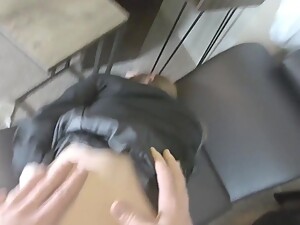 POV GoPro Chest Mount Roleplay Doctor Black MiniSkirt Fucked Hard and Rough Moaning for More
